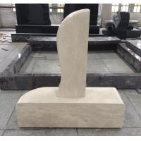 New Ocean Beige Marbel Tombstone Hot sale in German